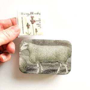 Sheep Knitting Kit, Stitch marker storage
