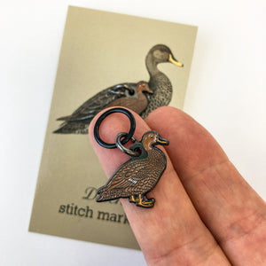 Bird stitch markers for knitters singles, Aviary singles, progress keepers