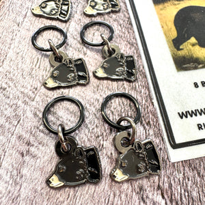 Bear Stitch Markers – Limited Edition Set of 8