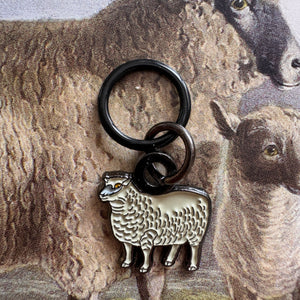 Meadow Sheep Stitch Marker or Progress Keeper