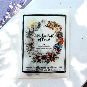 Pocket Full of Posies Stitch Marker Set