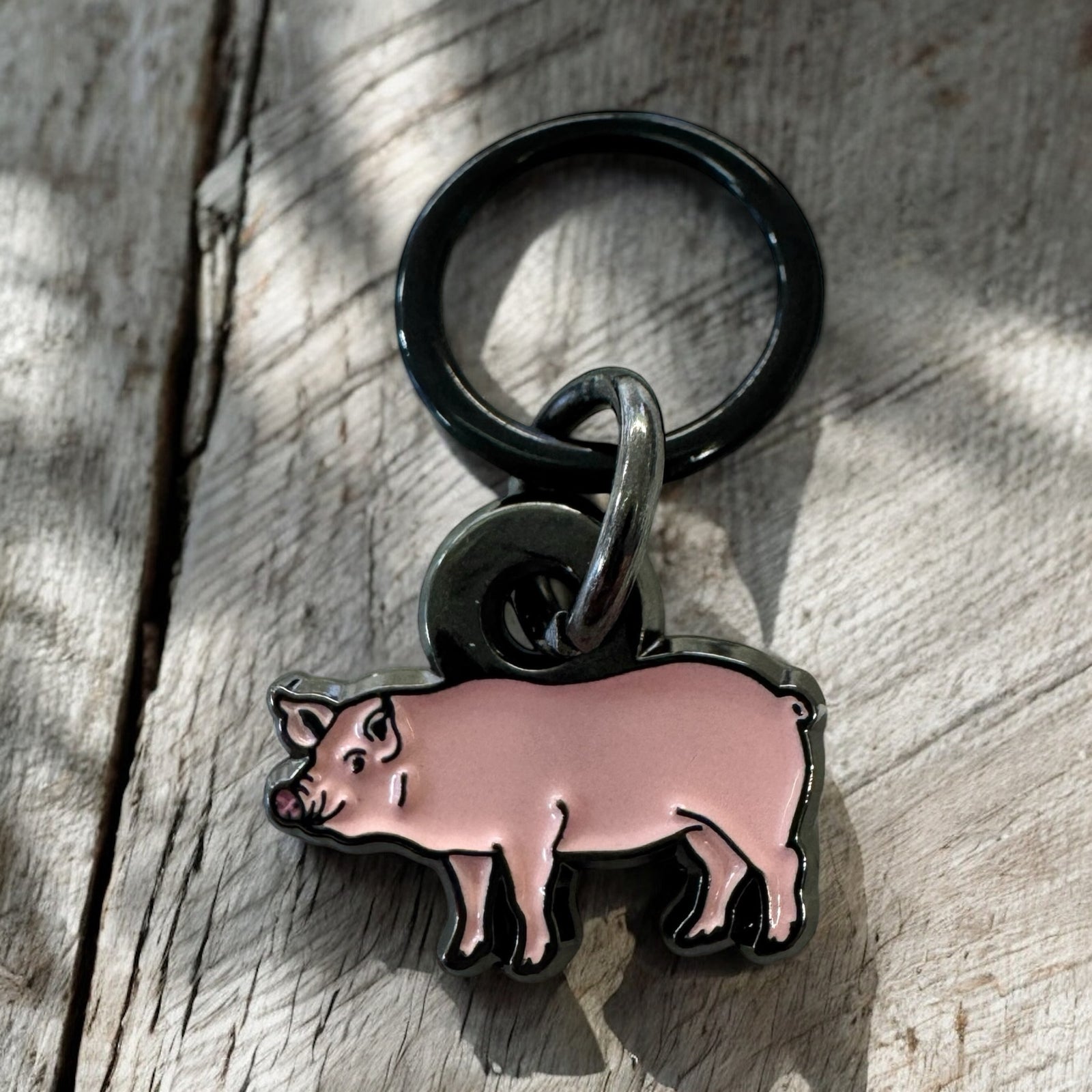 Ms Penny Pigsworth — Enamel Stitch Marker or Progress Keeper