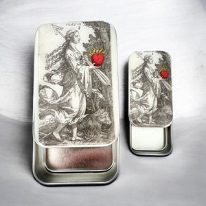 Venus & the Flaming Heart Notions Tin