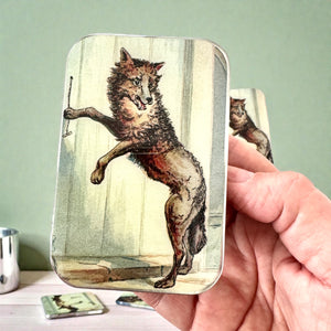 The Wolf at the Door Notions Tin