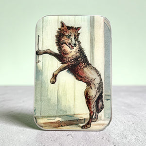 The Wolf at the Door Notions Tin