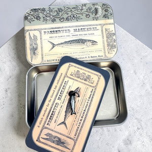 Mackerel Enamel Stitch Marker Single