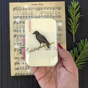What the Crow Noticed — Matching Notions Tin