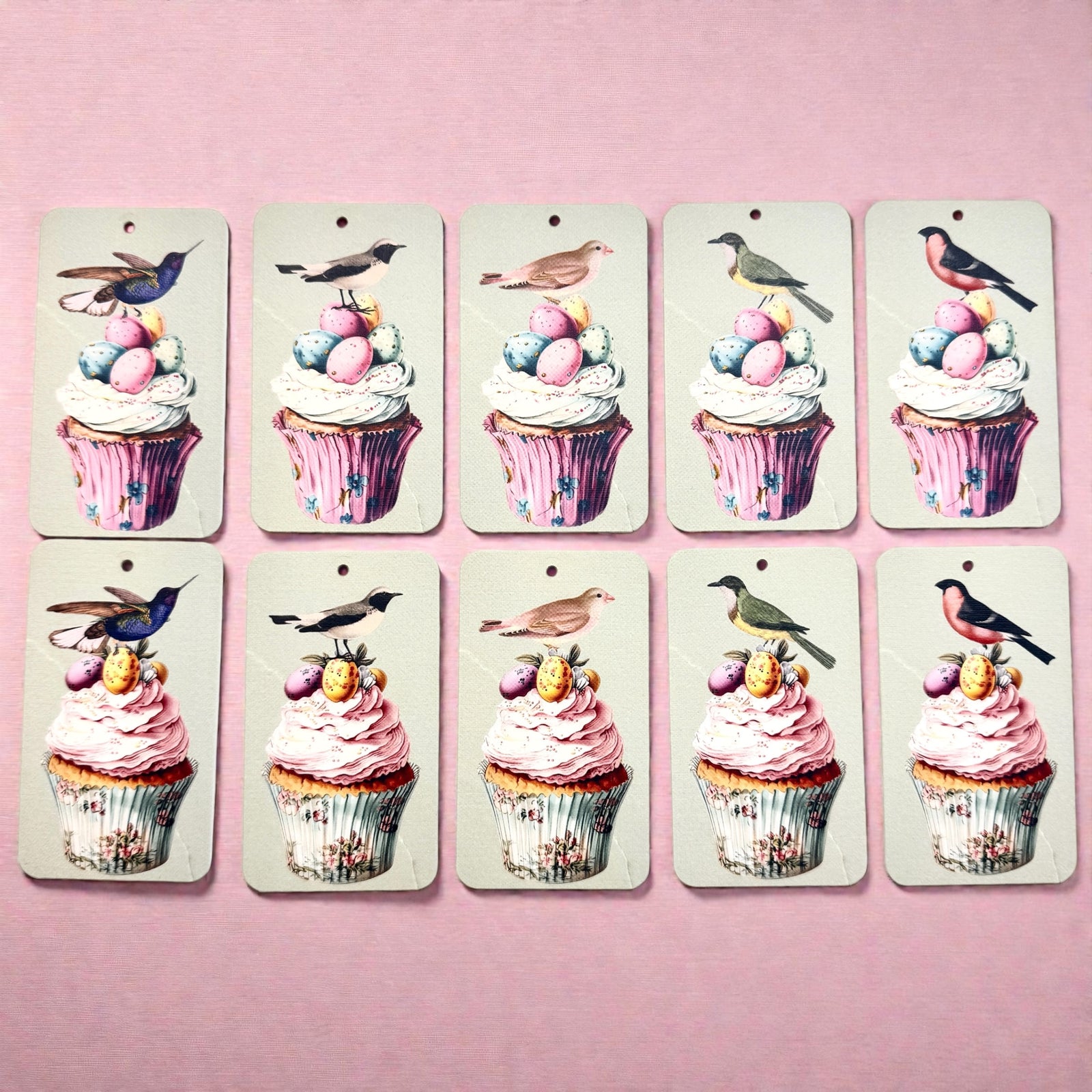 Birthday Birds | Vintage-Inspired Birthday Gift Tags