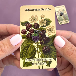 Blackberry Ramble Stitch Marker