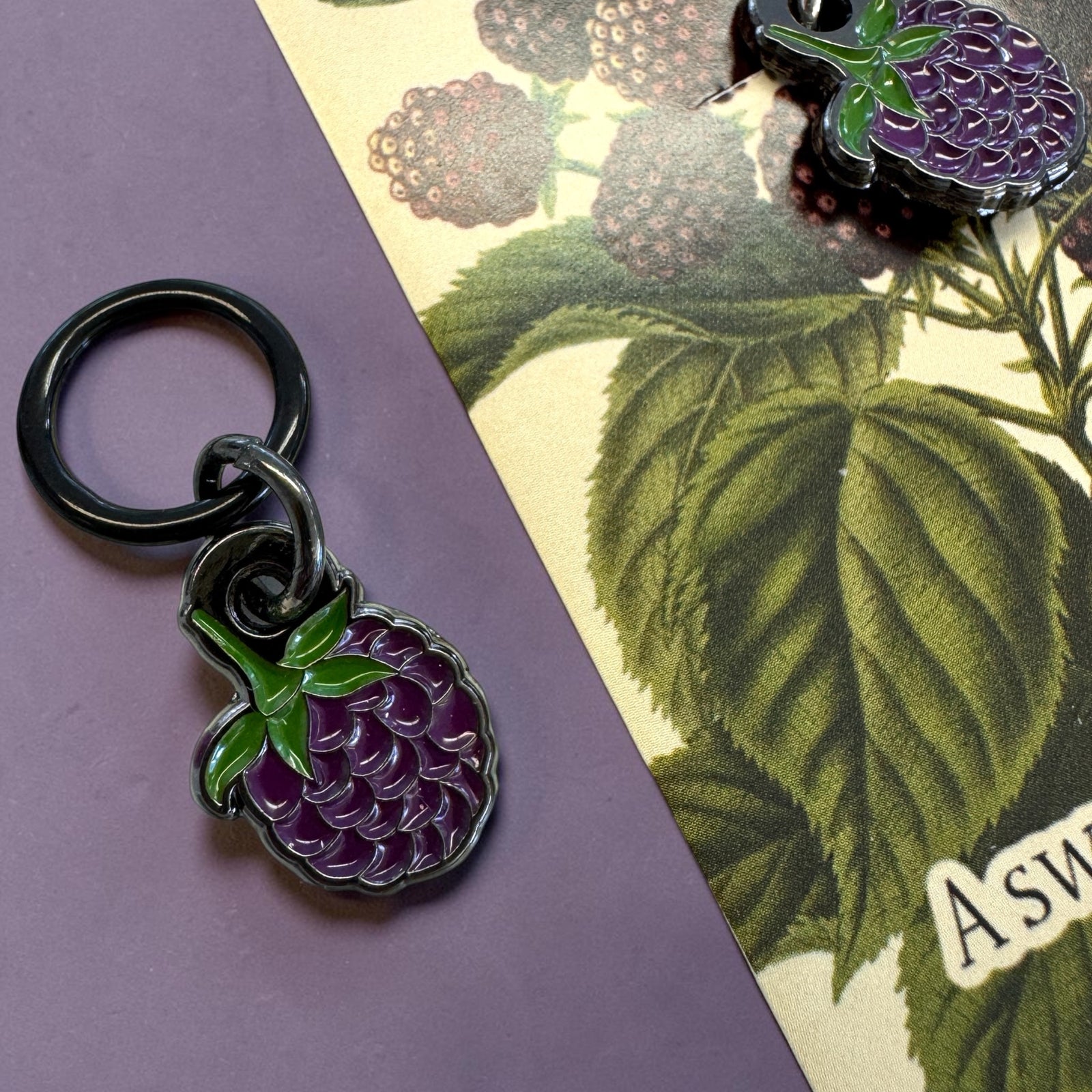 Blackberry Ramble Stitch Marker