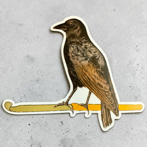 The Crow Collection – Decorative Crow Magnets | Knitting or Crochet