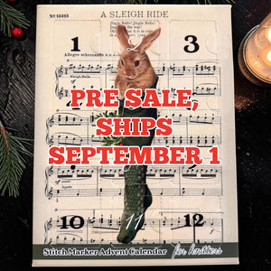 2026 KNITTING Stitch Marker Advent Calendar- “What the Stocking Held" *PRESALE *