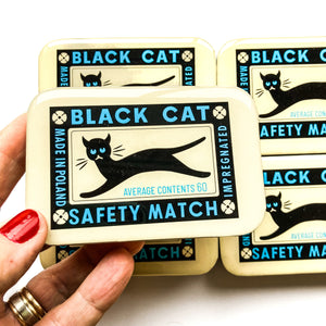 Black cat notions tin (039)