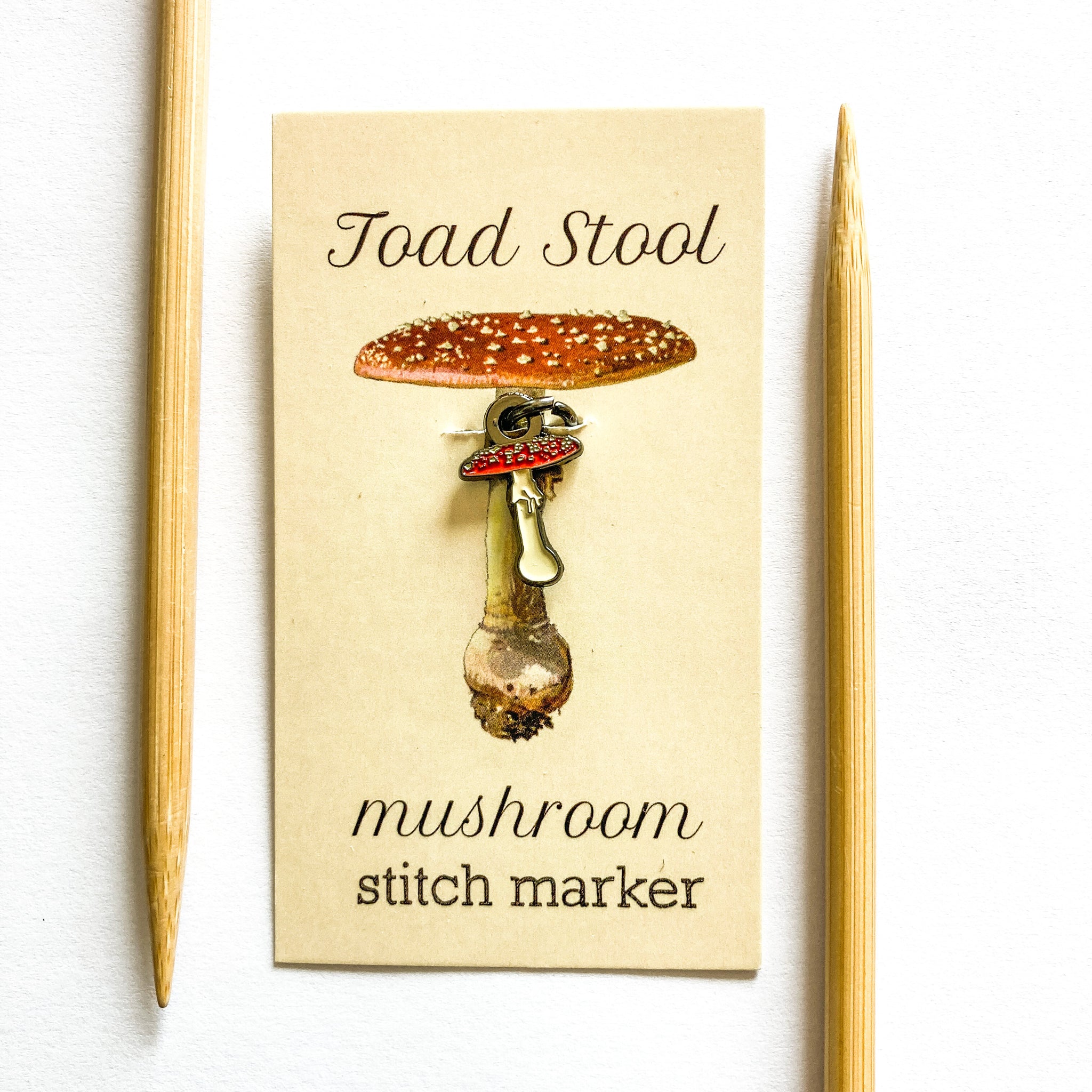 Mushroom Stitch Marker Set – Hook & Needle, Inc.