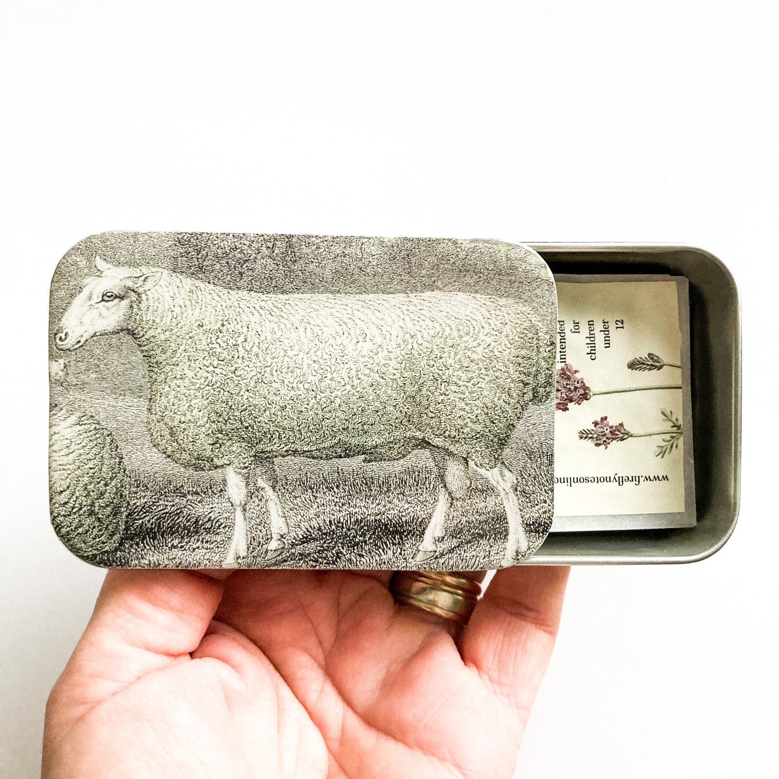 Sheep Knitting Kit, Stitch marker storage