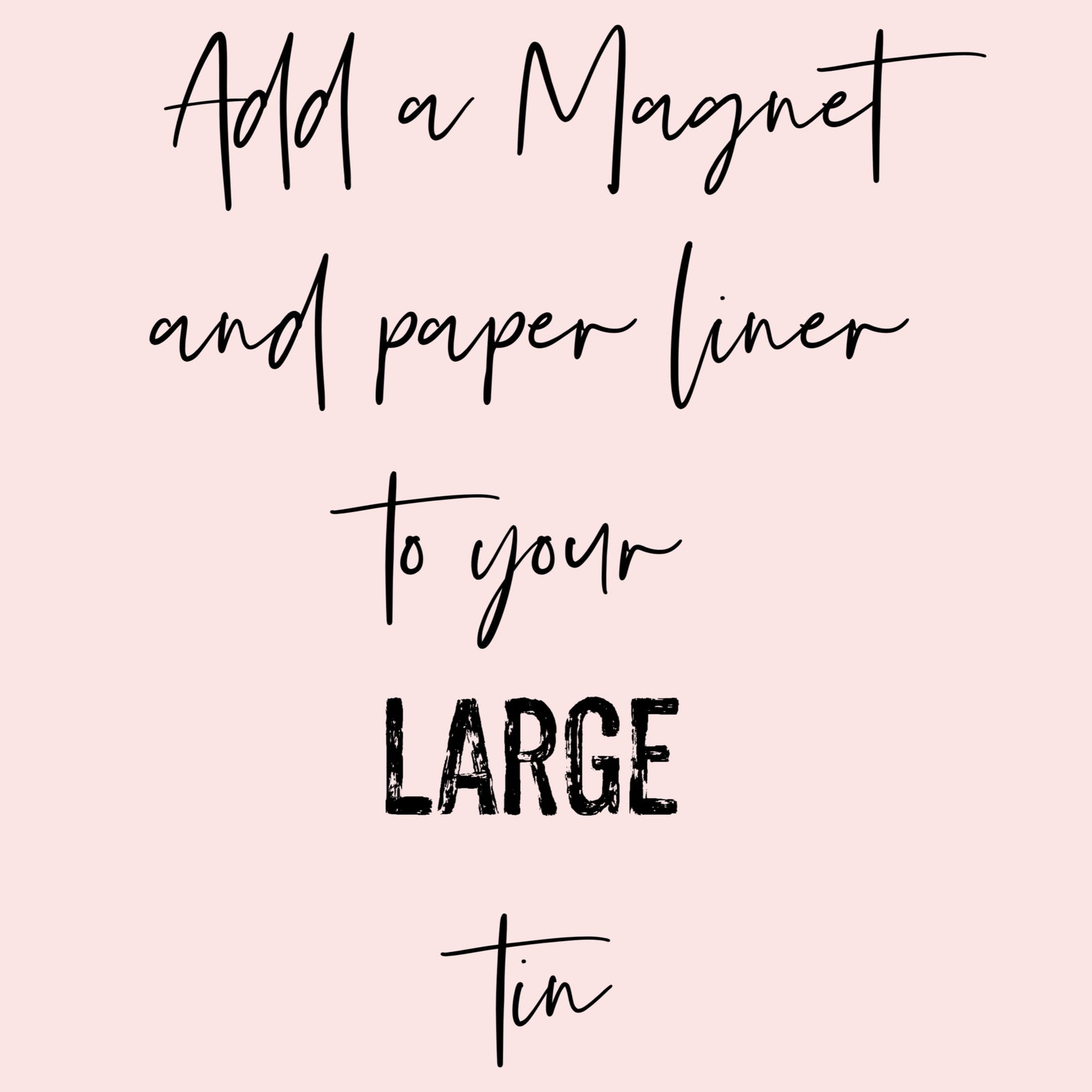 Add a magnetic insert