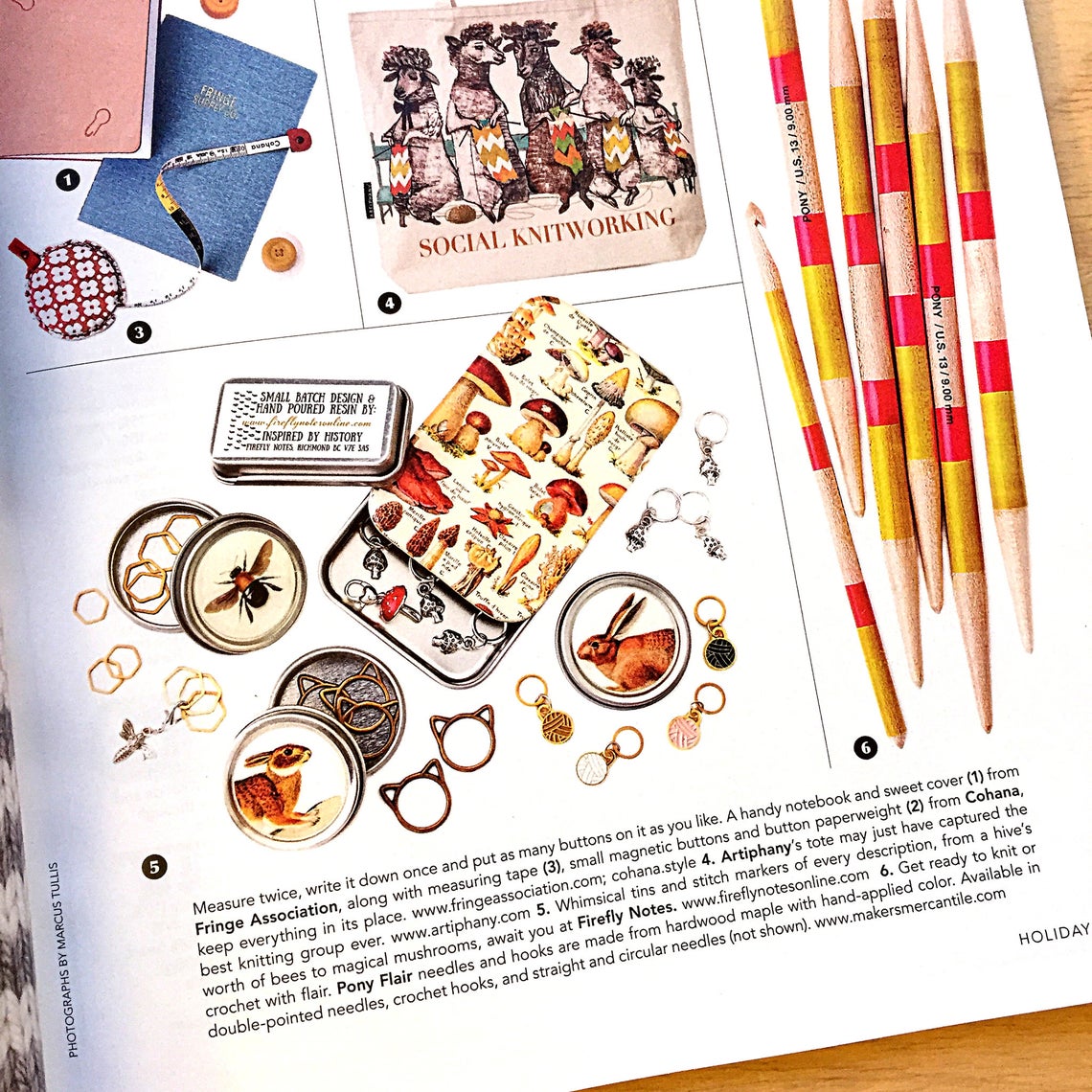 Cat stitch markers, small, med or large, multi colours, knitting gift, As seen in Vogue Knitting!