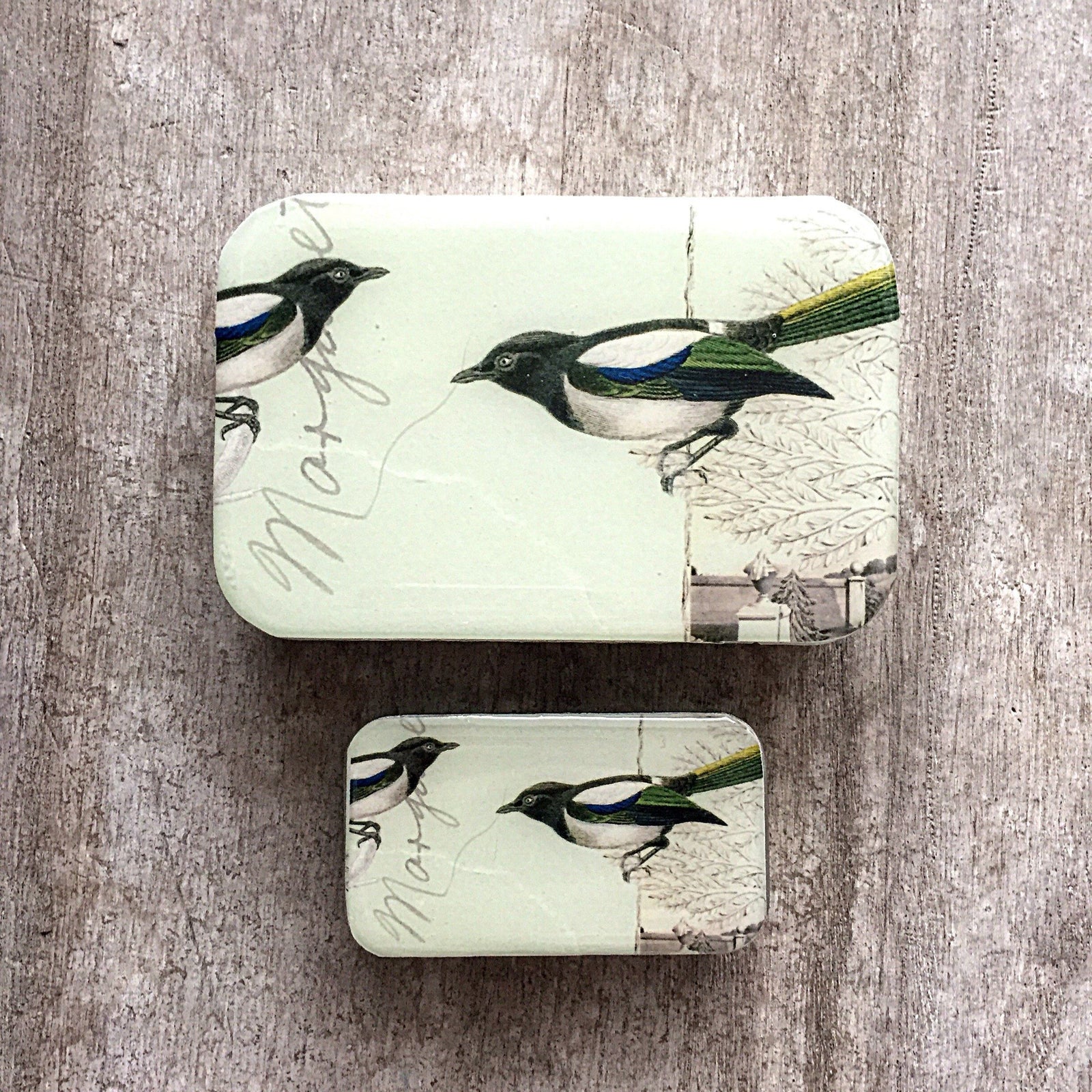 Magpie notions tin