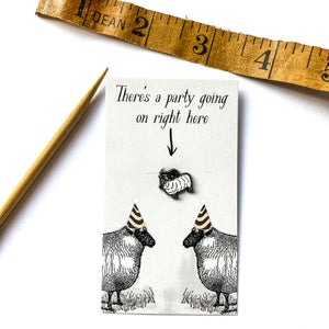 Party sheep stitch marker or progress keeper