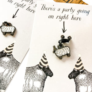 Party sheep stitch marker or progress keeper