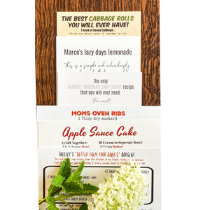 Firefly Notes recipe cards