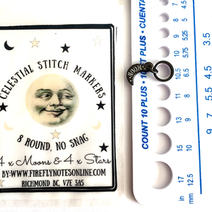 Celestial stitch marker pack